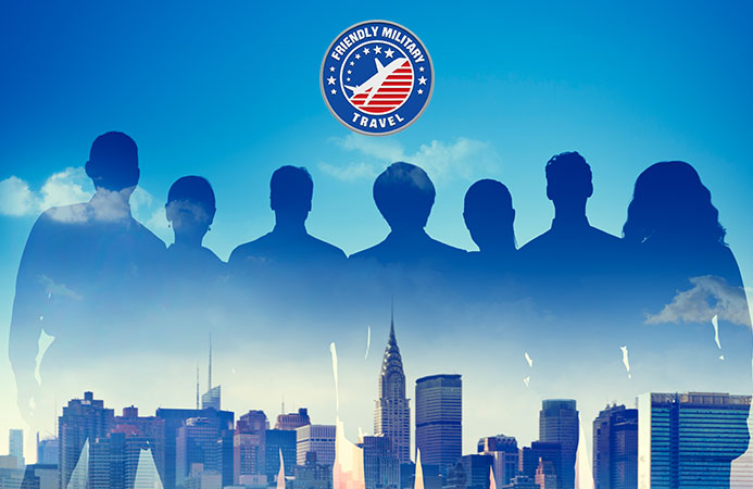 Friendly Military Travel team